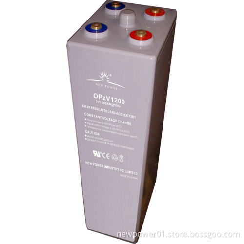 Solar and Wind Battery Opzv Battery (OPzV1200)
